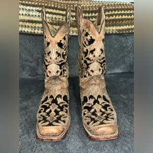 Women’s Corral Black Sequin Inlays